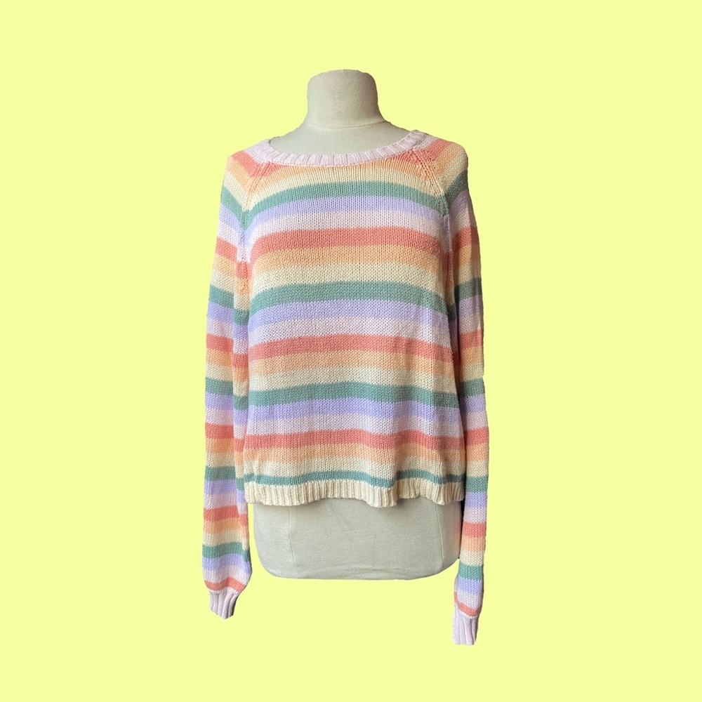 AMERICAN EAGLE LONG SLEEVE KNIT SHIRT